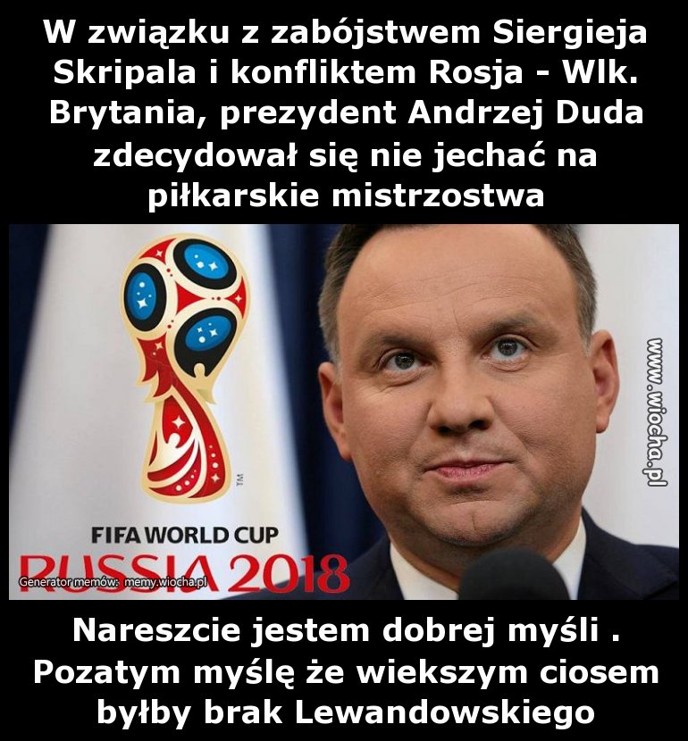 Nareszcie dobre wieści i  to dzęki putinkowi
