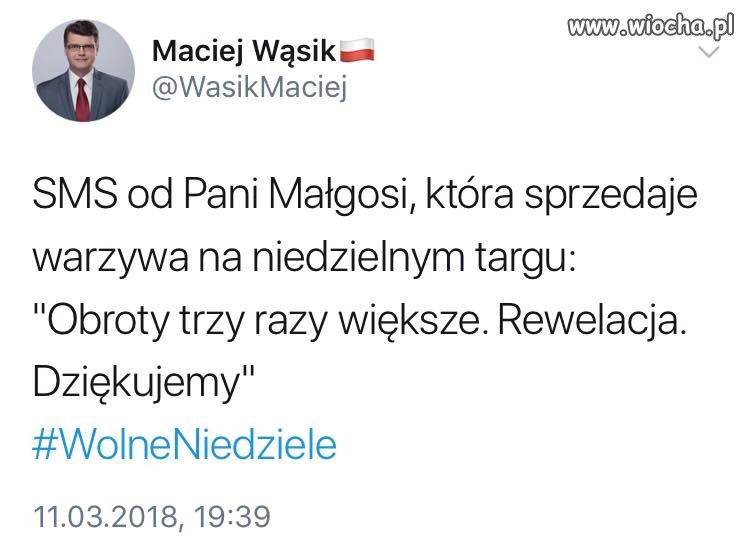 Ale zawsze znajdzie się ktoś kto ściemę łyknie 