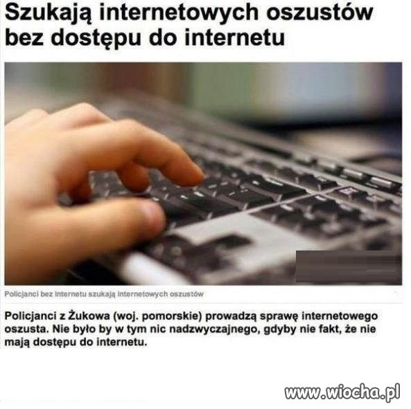 Bez dostępu do internetu