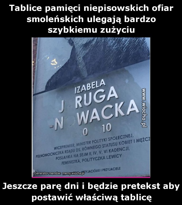 PiS na wojnie że zmarlymi