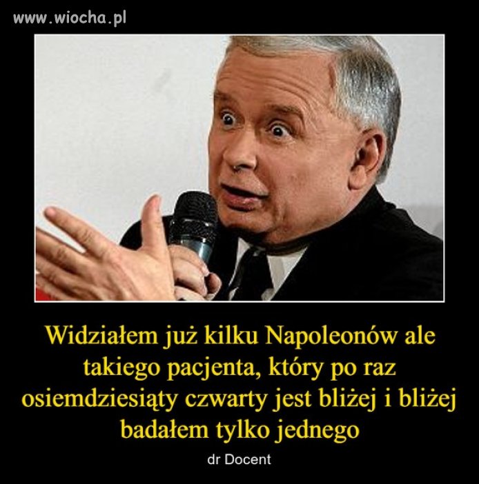 Taki zdolny pacjent ... dochodzący
