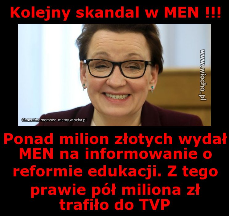 Kolejny skandal w MEN !!!