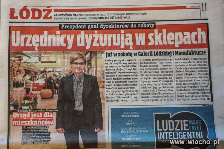 Prezydent Łodzi się nie pierdzieli...