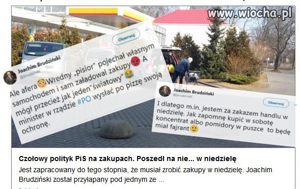 Hipokryzja + co to ja wczoraj mówiłem?