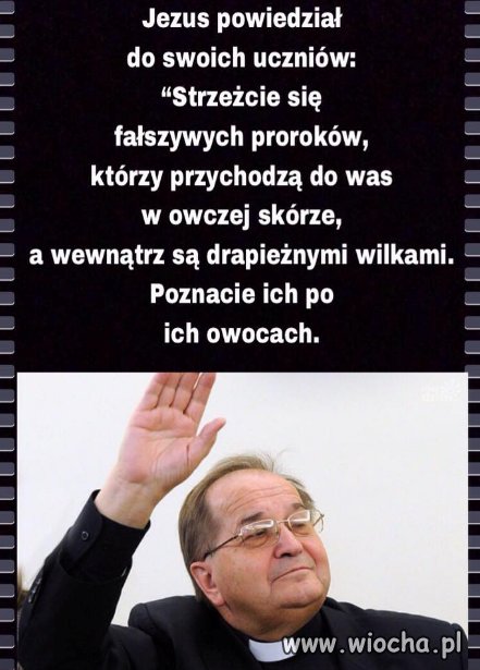 Szkoda,że ci co go słuchają