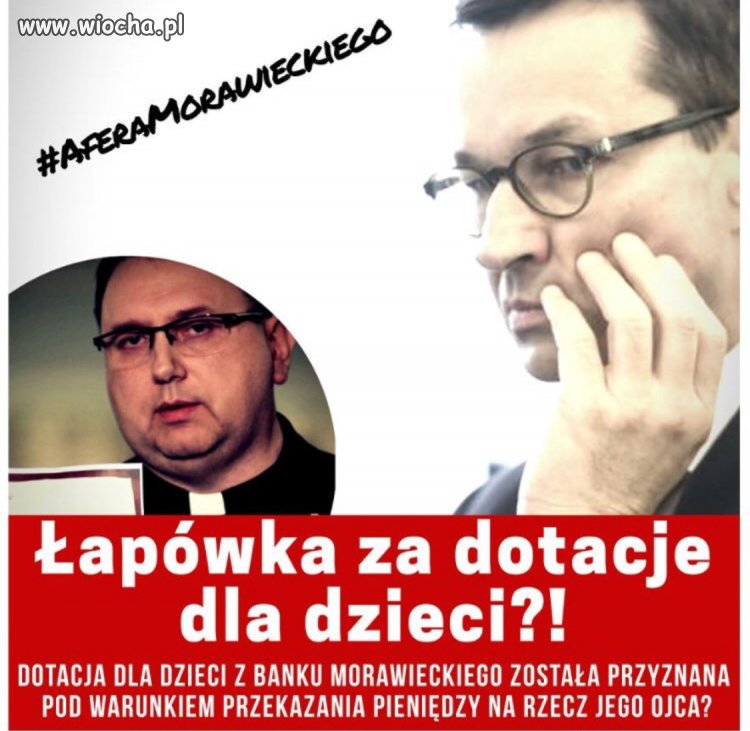 Milioner to jeszcze dzieciom zabiera