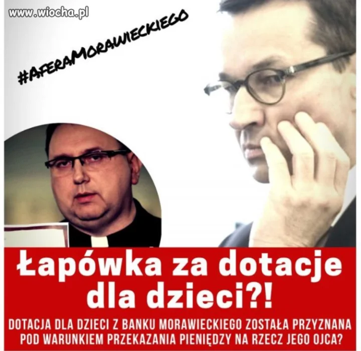 Milioner to jeszcze dzieciom zabiera