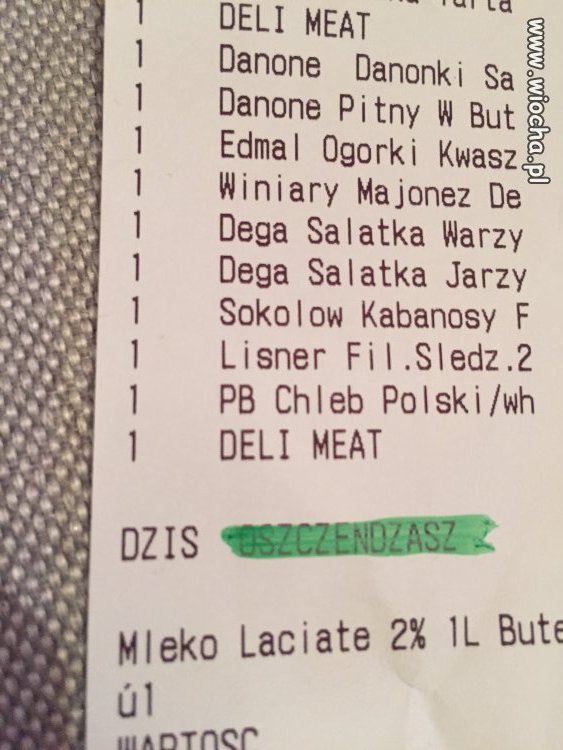 OSZCZENDZASZ...