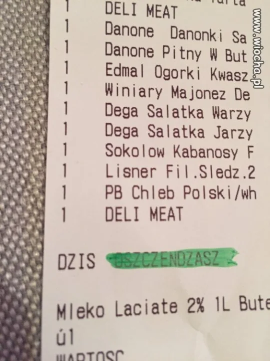 OSZCZENDZASZ...