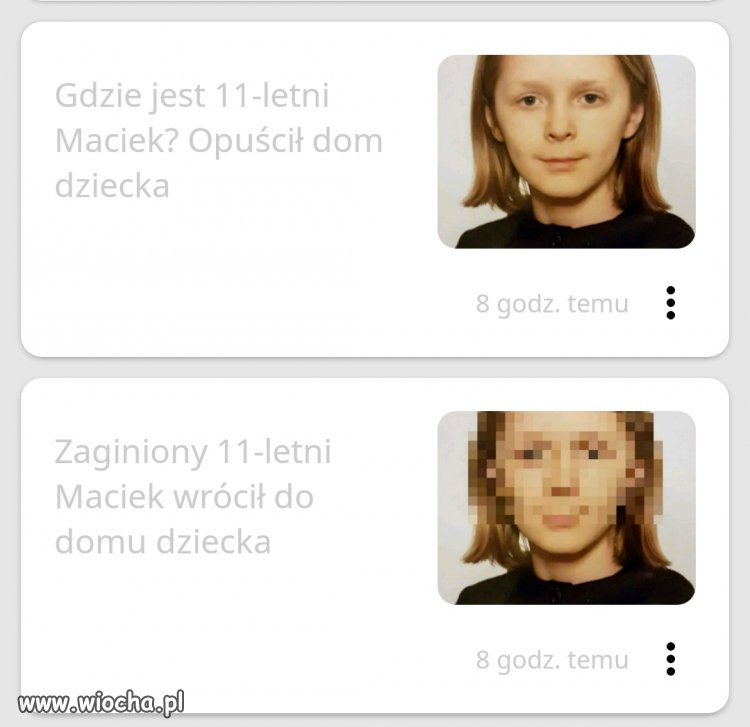 Na jednym z portali informacyjnych...