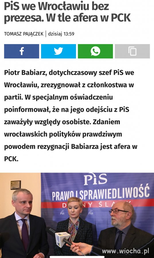 Kasę z zbiórek PCK wpłacali na kampanie PiS 