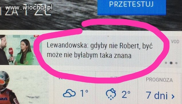 Wielka sława!