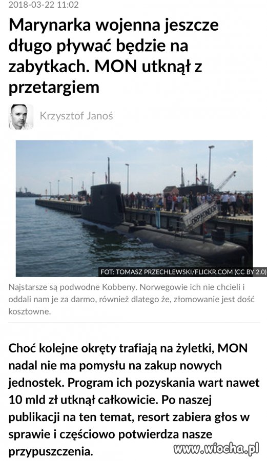 Śmigłowców brak, okręty na żyletki 