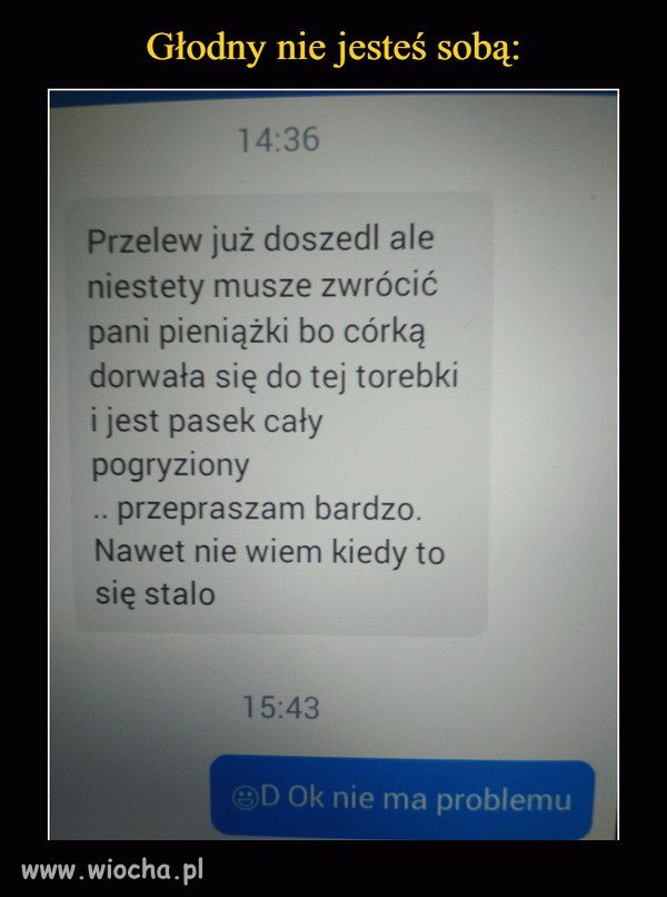Taka wiadomość