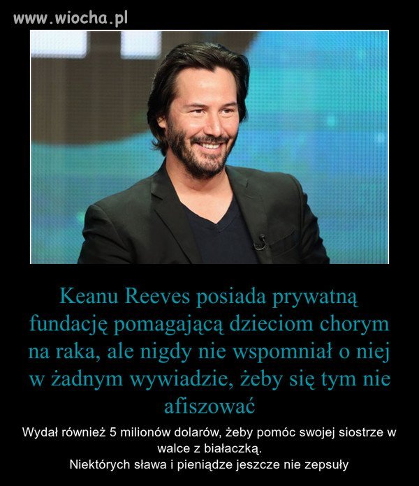 Szacunek dla tego człowieka. 
