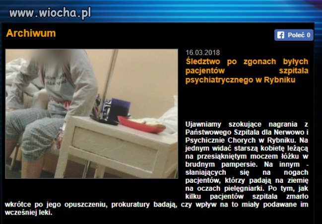 Szpital grozy