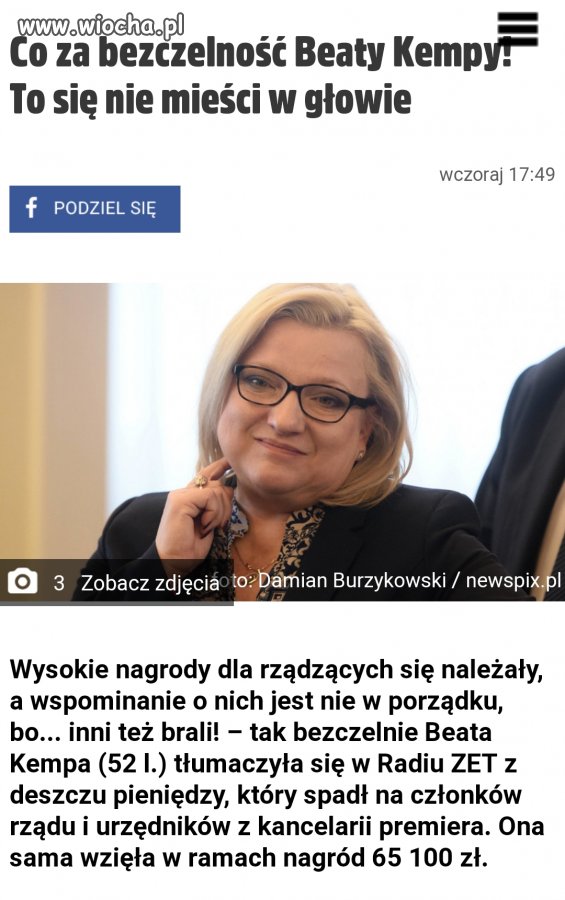 Mają tupet ...