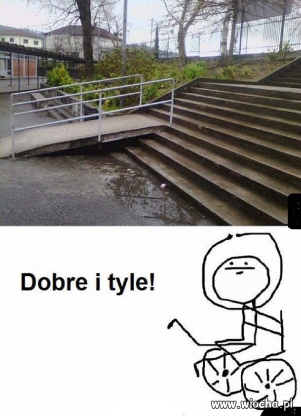 Miał być podjazd,