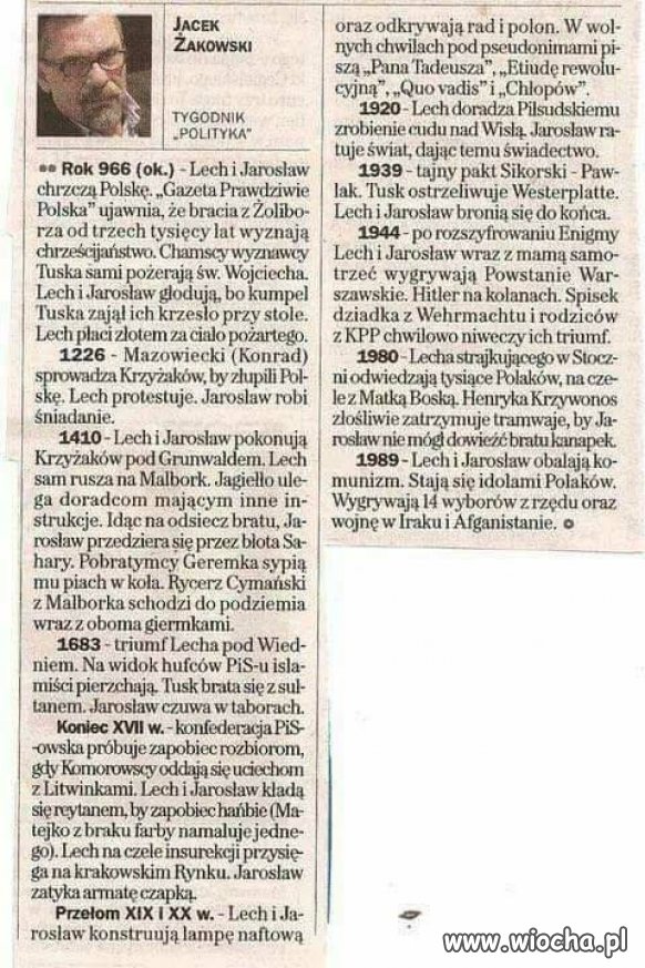 Niebawem w podręcznikach 