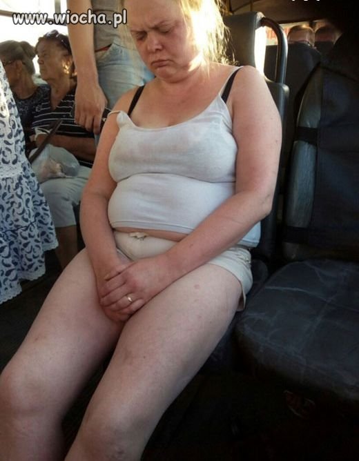 W autobusie ...