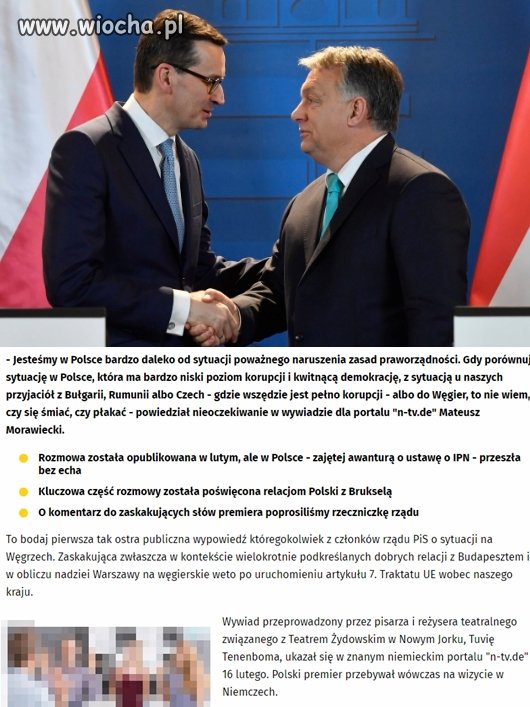 Jeszcze z Węgrami nie jesteśmy pokłóceni