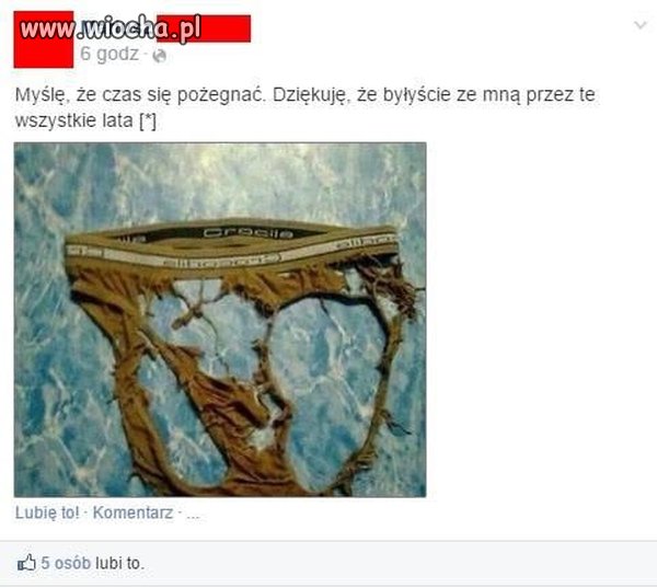 Gacie z bogatą historią 