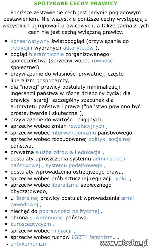 PiS zwie się prawicą
