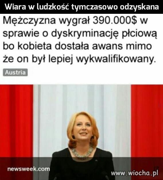 Wiara w ludzkość