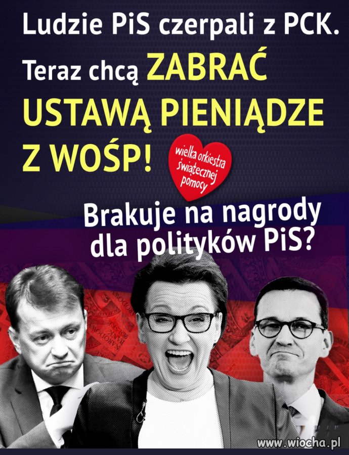 Okradanie PCK, takie cuda tylko w pisie 