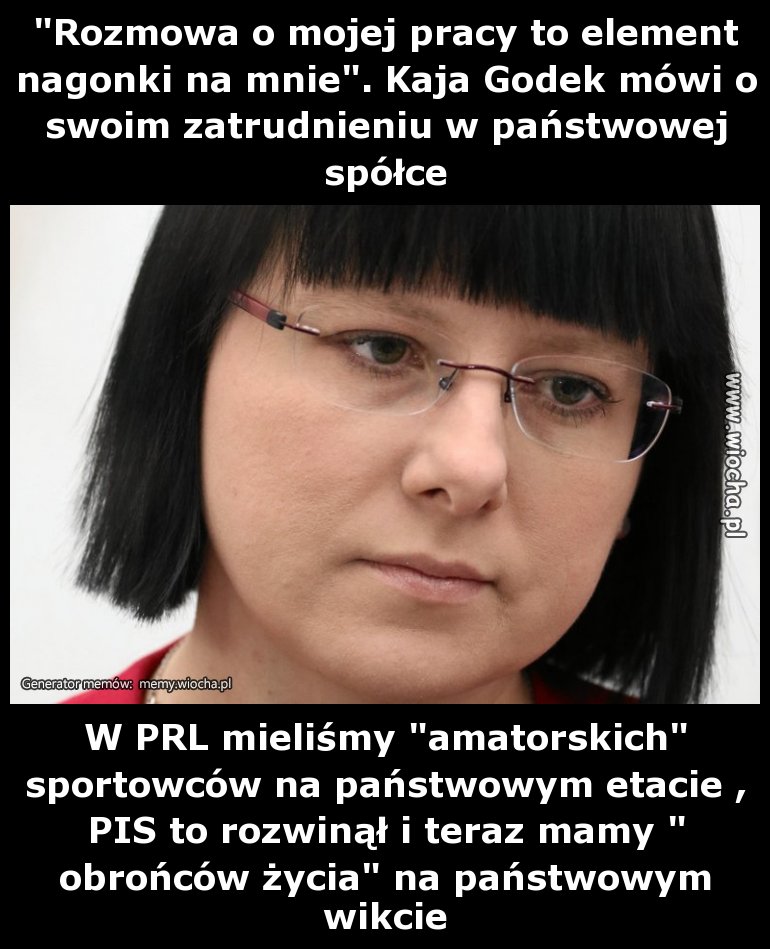 Kaja Godek jako dobro  narodowe zasługuje na...