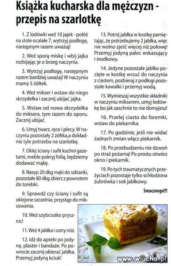 Coś dla "Makłowiczów"