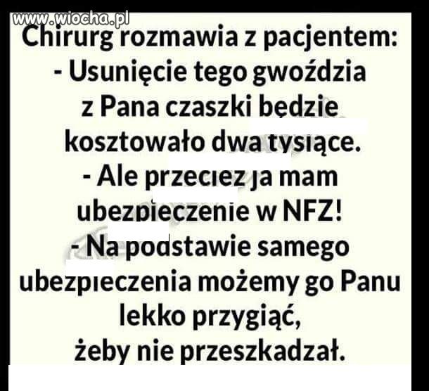 NFZ i wszystko jasne
