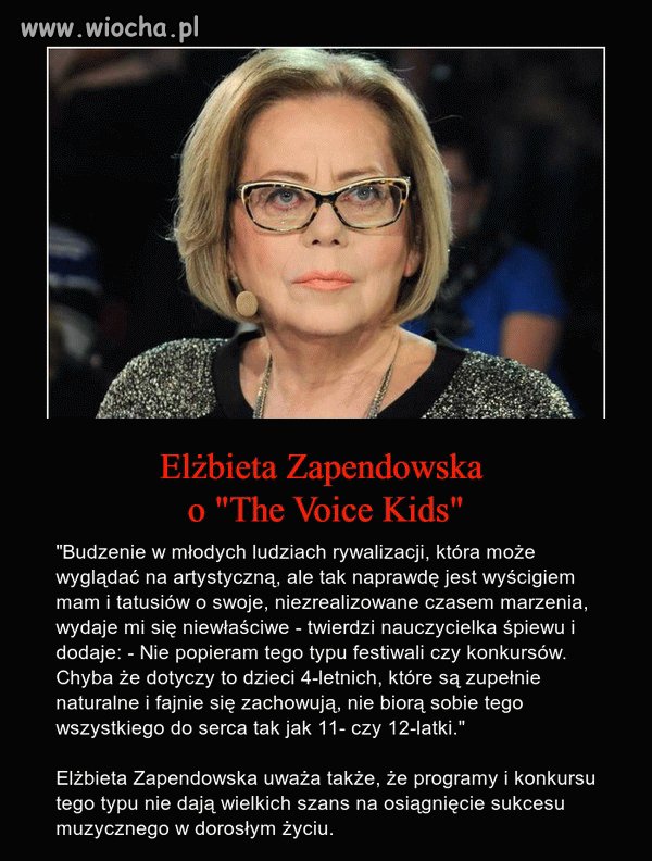 Trafiła w sedno