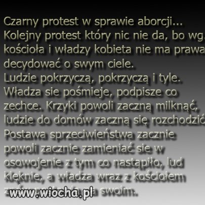 Tyle mam do powiedzenia