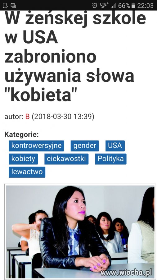 Kolejna mądrość z zachodu 