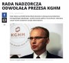 Następny nadziany kasą prezes odwołany !!!
