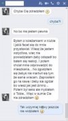 Ale myślała o chlopaku