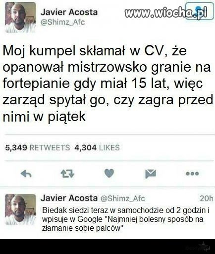 Kłamanie w cv