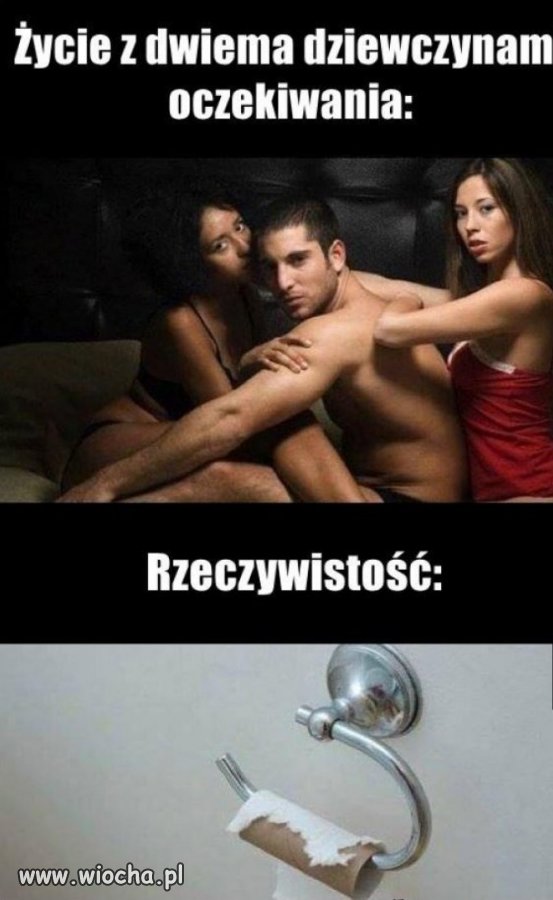 I łazienka wiecznie zajęta.