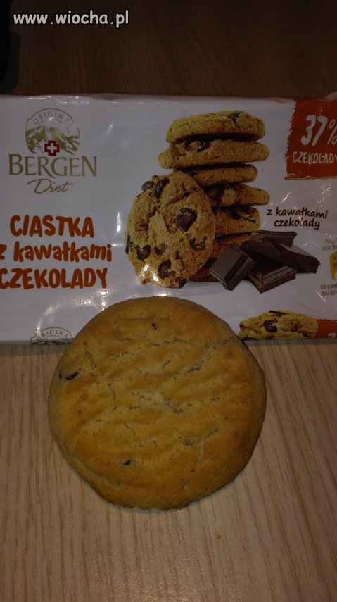 Ciastka z 37% czekolady