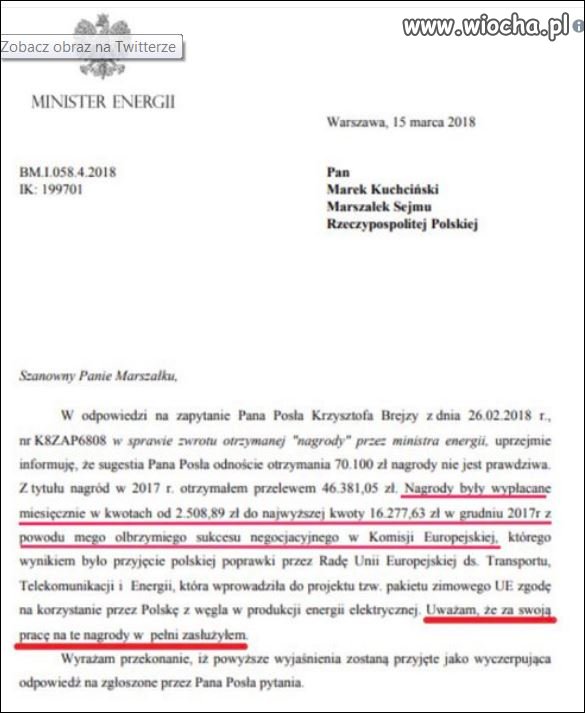 Premia za..samochwalstwo