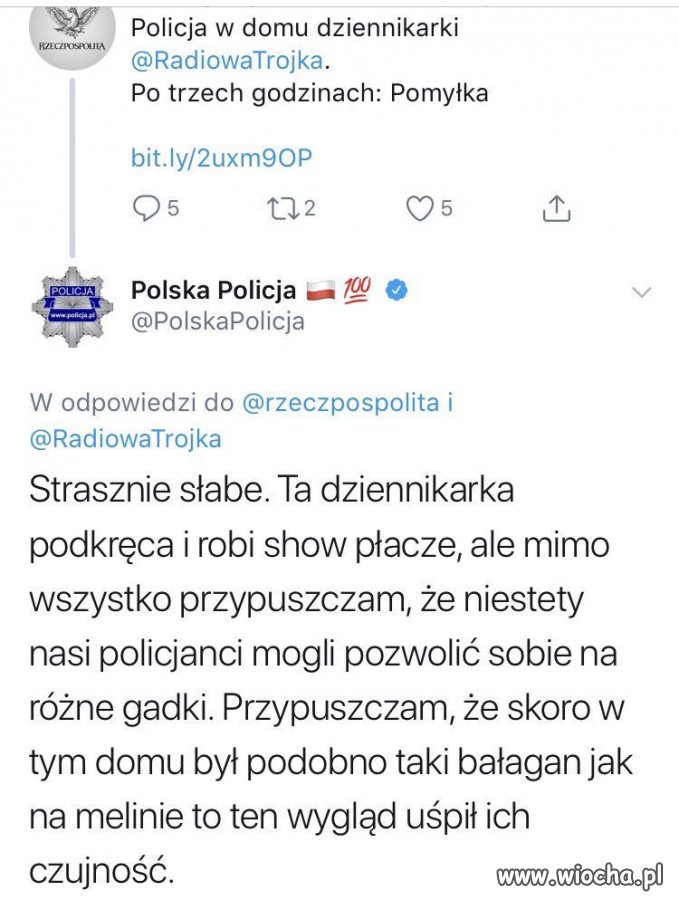 Wpadli pod zły adres i tak się tłumaczą
