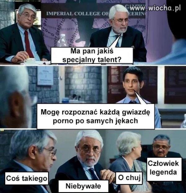 Niezwykły talent