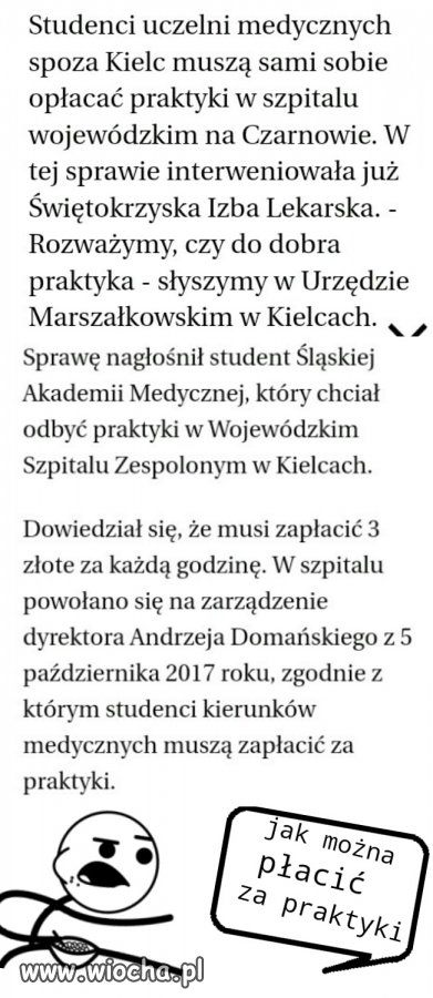 Żeby być praktykantem w Kielcach