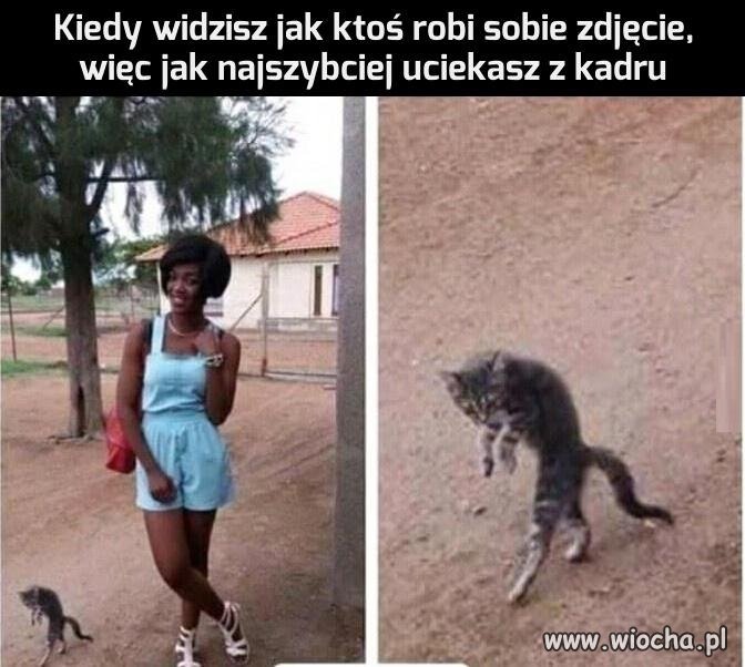 To ja uciekam