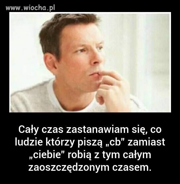 Też się zastanawiałem