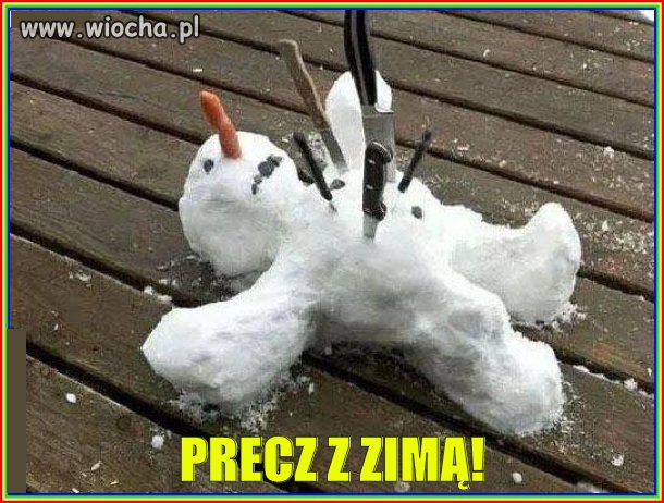 Precz z zimą
