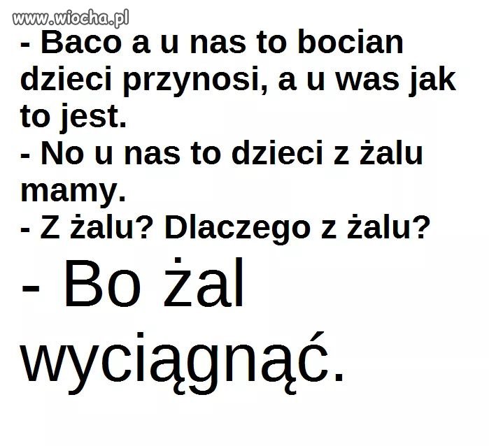 Baca i robienie dzieci