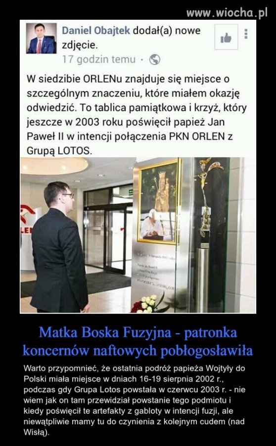 Oj tam, oj tam, Obajtek wszystko może ...