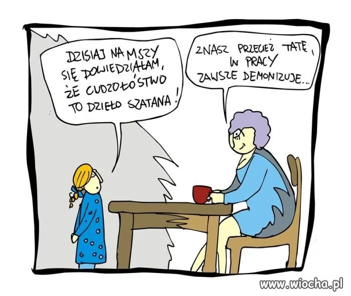 Tata w pracy